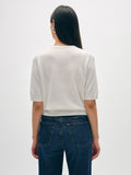 Cashmere Elbow Sleeve Tee