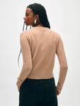 Cashmere Shrunken Crewneck