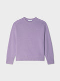 Cashmere Saddle Sleeve Crewneck