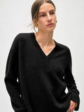 Cashmere Relaxed V Neck