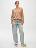 Cashmere Relaxed V Neck