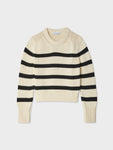 Organic Cotton Striped Crewneck