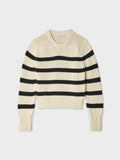 Organic Cotton Striped Crewneck