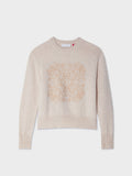 Cashmere Fairytale Embroidered Crewneck