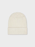 Cashmere Blend Ribbed Beanie