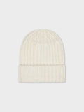 Cashmere Blend Ribbed Beanie