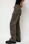 6397 Full Twisted Seam Pant in Bark