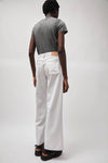 6397 Wide Jean in Chalk White