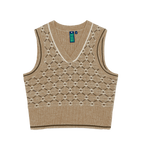 GEO JACQUARD VEST