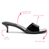 Greta Mule In Black Patent Leather