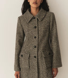 BONNAIRE COAT -- HERRINGBONE