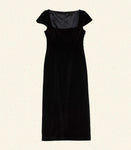 CESARINA DRESS -- BLACK