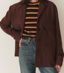 CLIFTON JACKET -- RUST UMBER