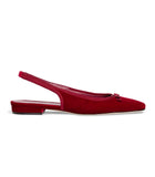 COSSIMA SLINGBACK -- RUBY VELVET