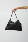 Eva Blut Knit Twisterette Bag in Black