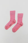 Exquisite J Short Cotton Viscose Socks in Pink