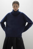 JANINE TURTLENECK CASHMERE SWEATER