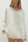 VIOLA V-NECK CASHMERE SWEATER