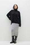 KORA CASHMERE MOCK NECK SWEATER