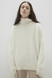 ETHEL BRUSHED CASHMERE TURTLENECK SWEATER