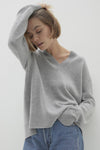 CELESTE V-NECK CASHMERE SWEATER