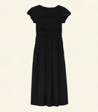 FRANCETTA DRESS -- BLACK