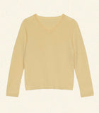 GARANCE CASHMERE SWEATER -- LEMON CHIFFON