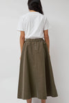 Girls of Dust Meadow Skirt in Dark Olive