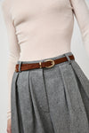 Herbert Frere Soeur La Frieda Belt in Choco Camp