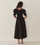 ISCHIA DRESS -- BLACK