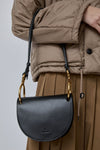 Il Bisonte Crossbody Consuelo in Nero