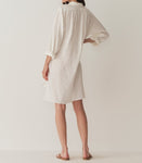 JORA LINEN DRESS -- SALT