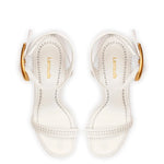 Verona Sandal In White Leather