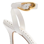 Verona Sandal In White Leather