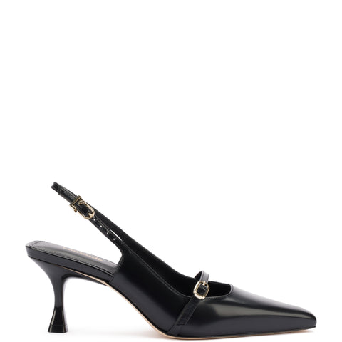 Ines Pump In Black Leather