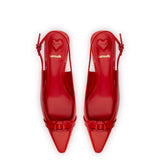 Franca Pump In Scarlet Patent Leather