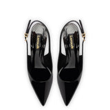 Loulou Pump In Black Patent Leather