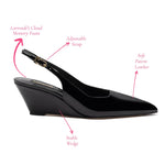 Loulou Pump In Black Patent Leather