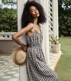 LESLIE DRESS -- MARILYN GINGHAM