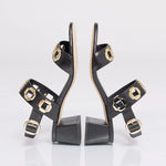 Milan Sandal In Black Leather