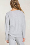 CAMPBELL RIBBED CREWNECK CASHMERE SWEATER