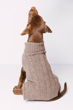 CABLE DOG SWEATER