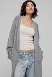 MAKENA LONGLINE CASHMERE CARDIGAN