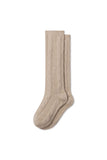 CABLE CASHMERE SOCKS