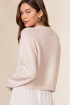 VITTORIA V-NECK CASHMERE SWEATER