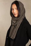 BONNIE RIBBED CASHMERE SCARF