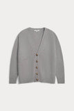 LAUREN BUTTON-UP CASHMERE CARDIGAN