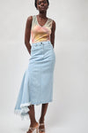 Naya Rea Gloria Skirt in Washed Light Blue