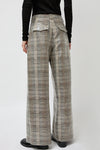 No.6 Kent Pant in Brown Sequin