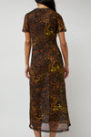 No.6 Mads Dress in Brown Animal